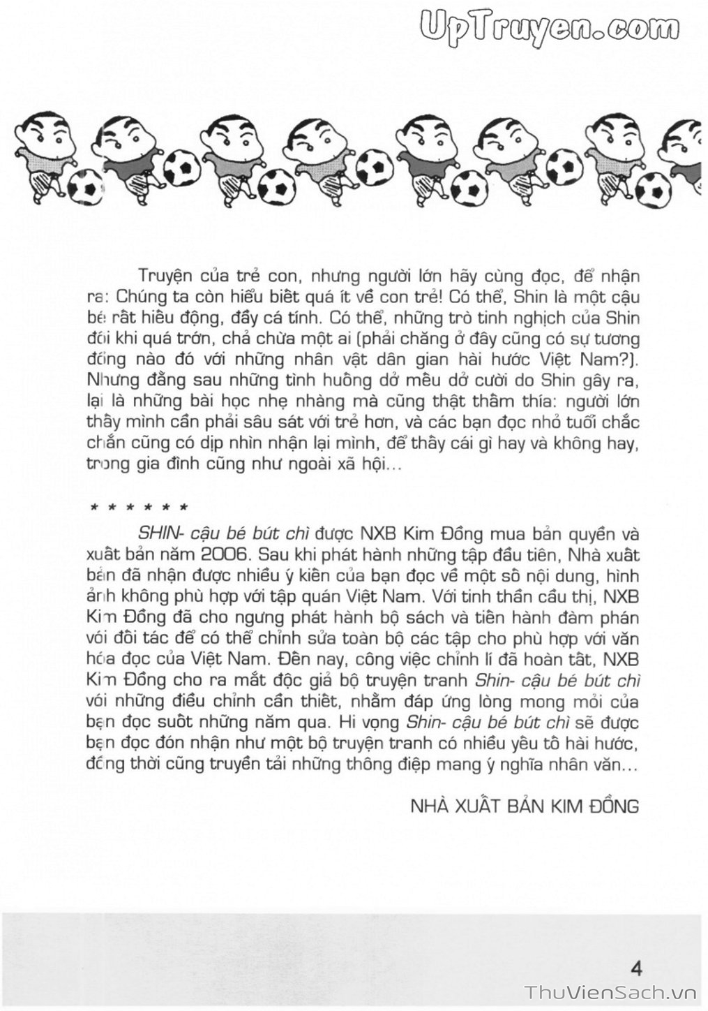 Truyện Tranh Shin - Cậu Bé Bút Chì trang 3