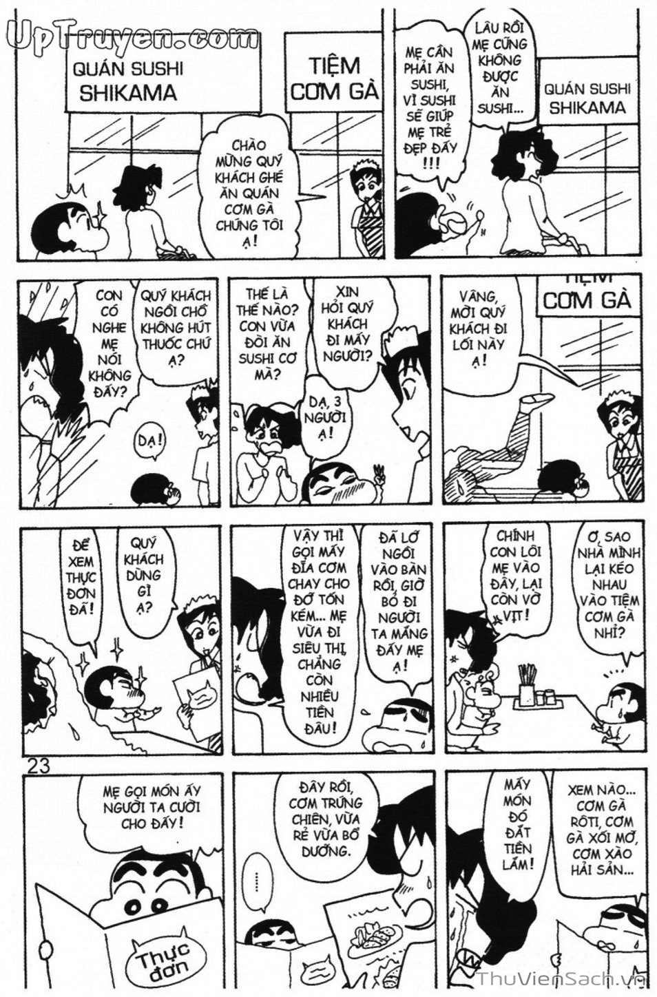 Truyện Tranh Shin - Cậu Bé Bút Chì trang 3