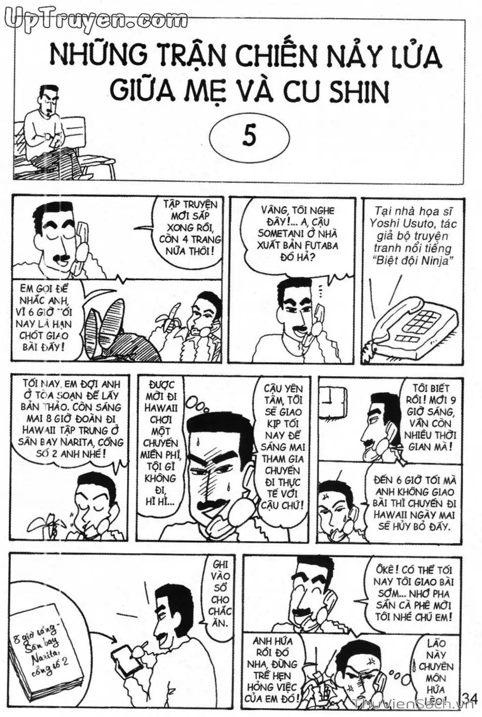 Truyện Tranh Shin - Cậu Bé Bút Chì trang 3