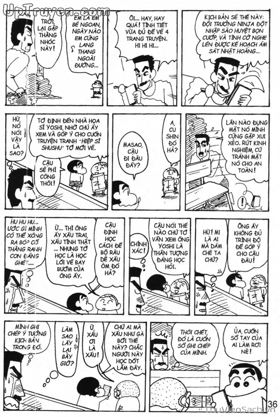 Truyện Tranh Shin - Cậu Bé Bút Chì trang 3