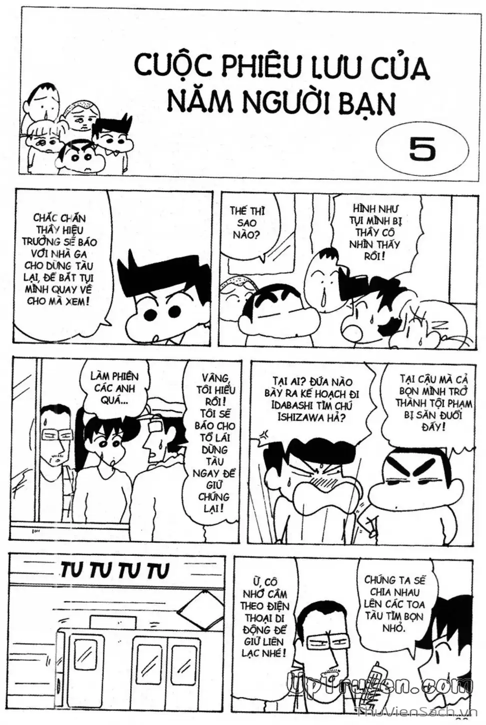 Truyện Tranh Shin - Cậu Bé Bút Chì trang 3