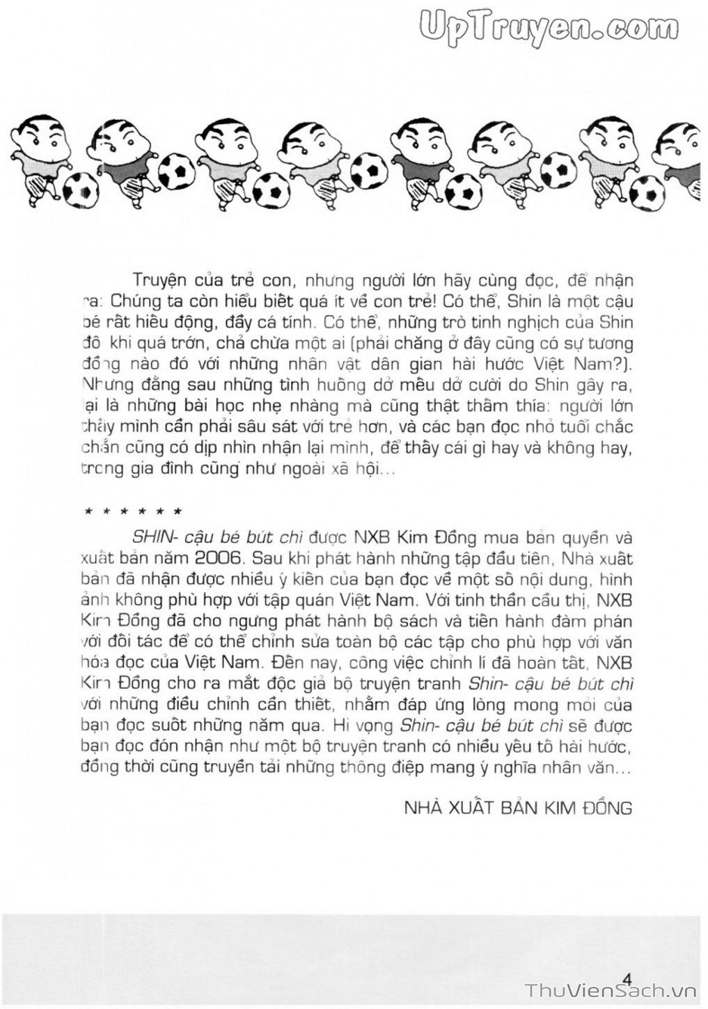 Truyện Tranh Shin - Cậu Bé Bút Chì trang 3