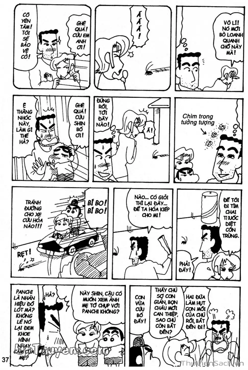 Truyện Tranh Shin - Cậu Bé Bút Chì trang 3