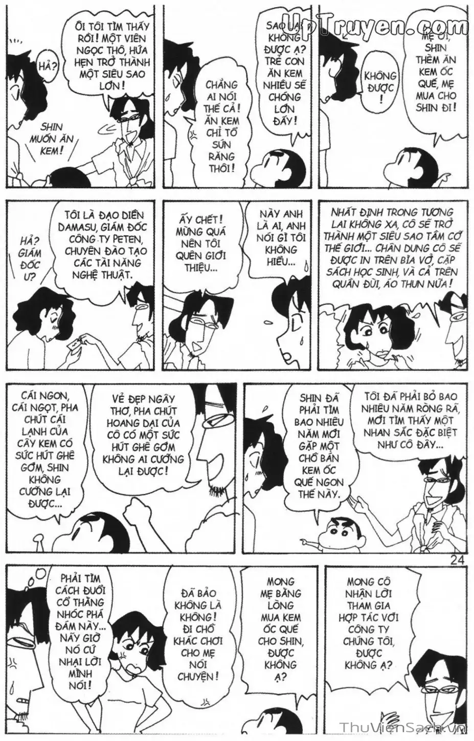 Truyện Tranh Shin - Cậu Bé Bút Chì trang 3
