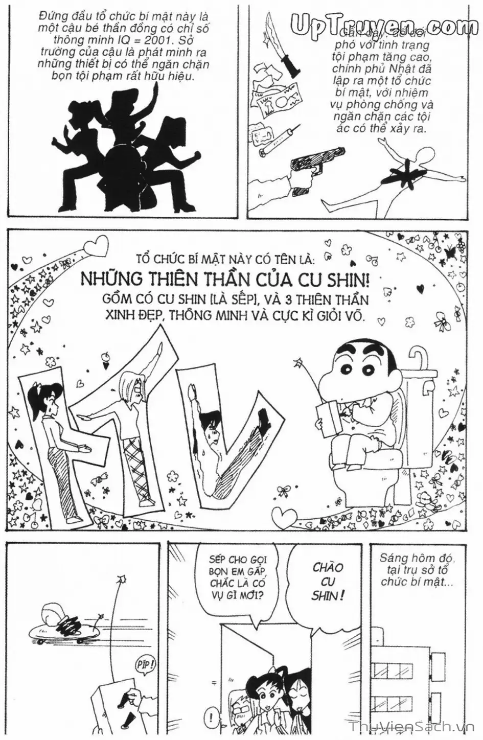 Truyện Tranh Shin - Cậu Bé Bút Chì trang 3