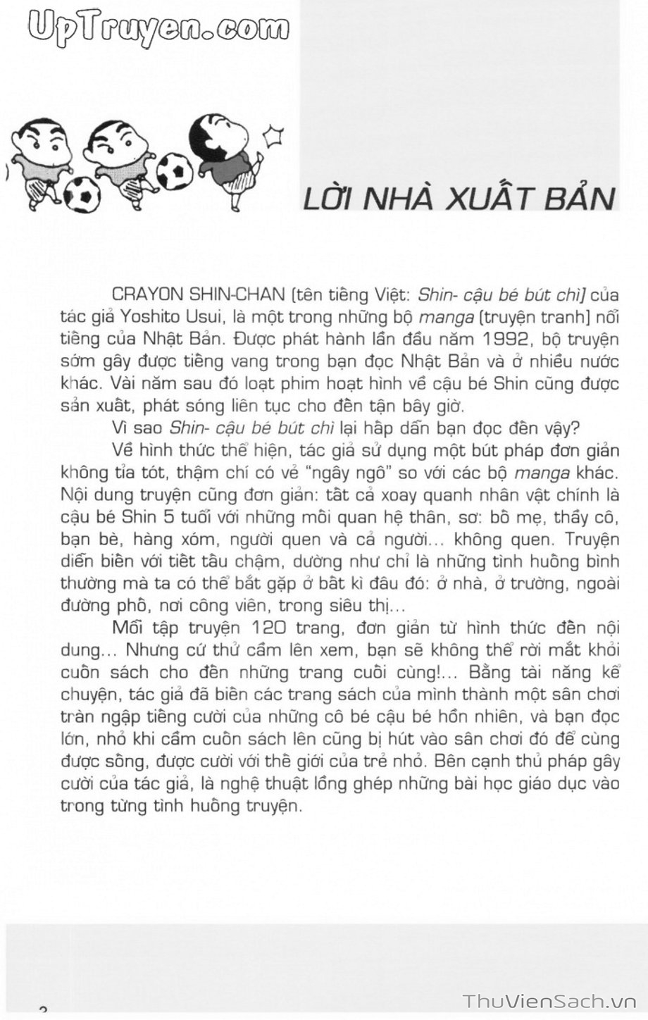 Truyện Tranh Shin - Cậu Bé Bút Chì trang 3