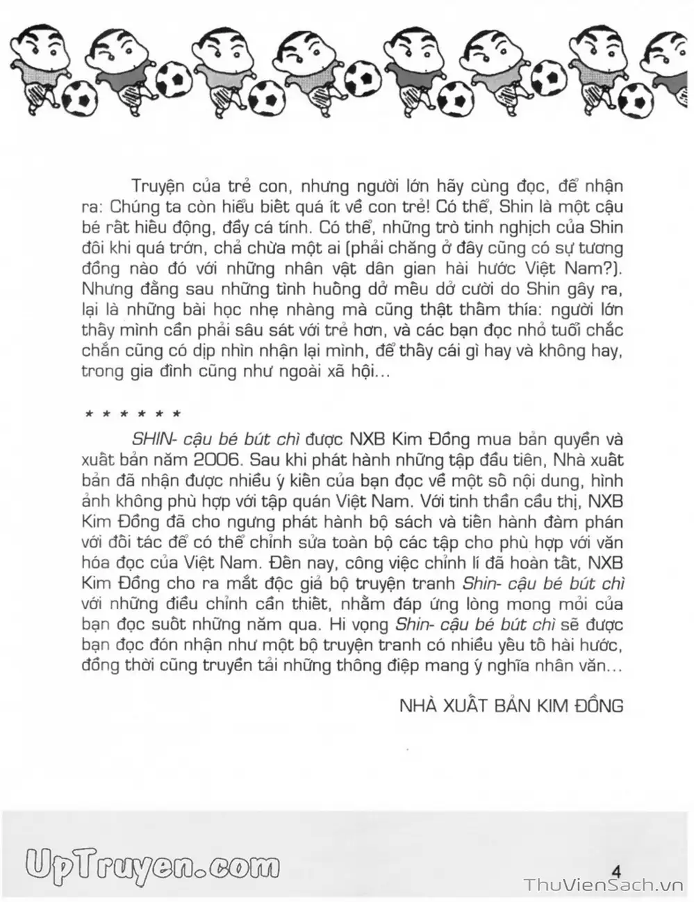 Truyện Tranh Shin - Cậu Bé Bút Chì trang 3