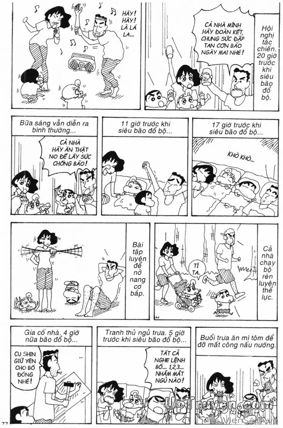 Truyện Tranh Shin - Cậu Bé Bút Chì trang 3