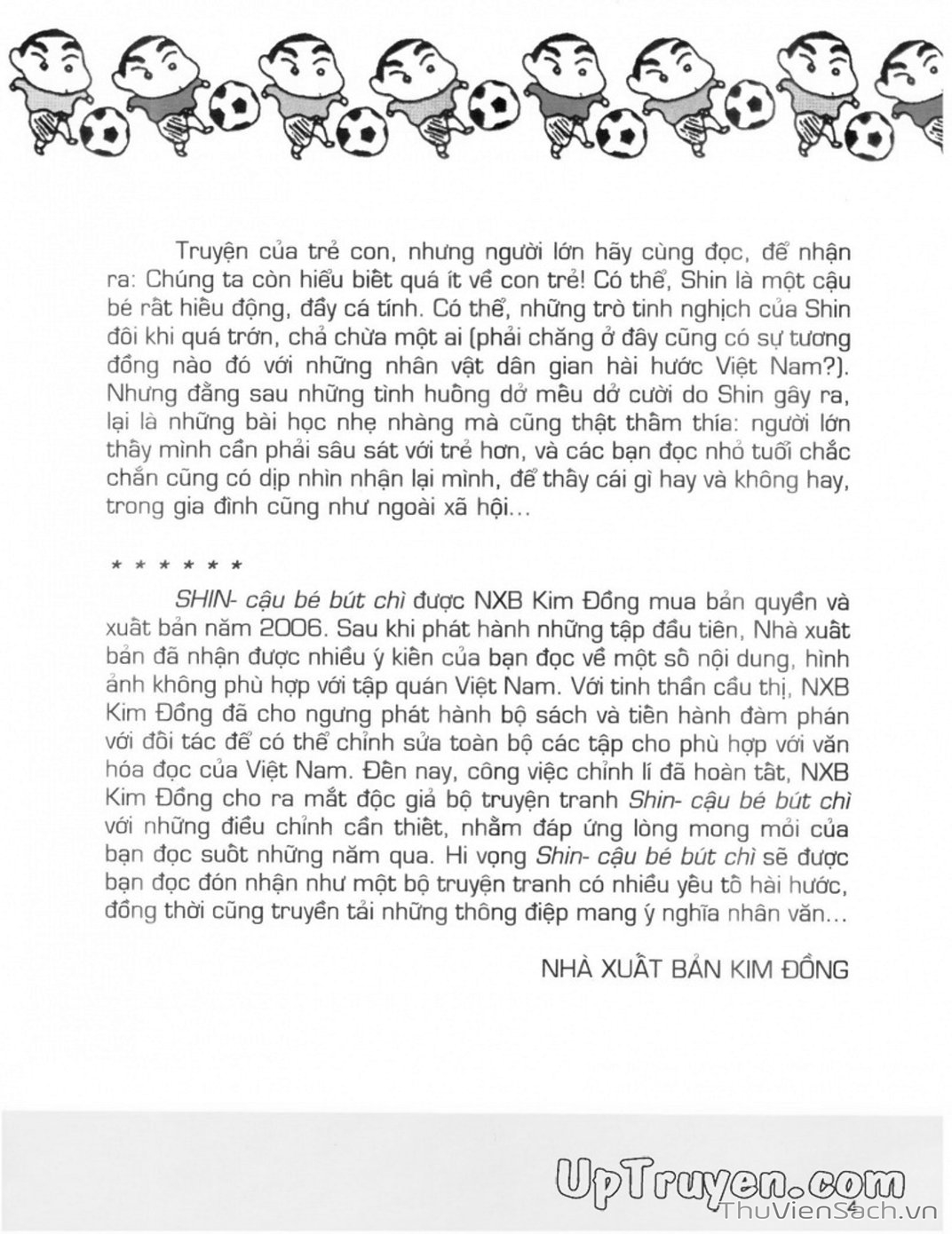 Truyện Tranh Shin - Cậu Bé Bút Chì trang 3