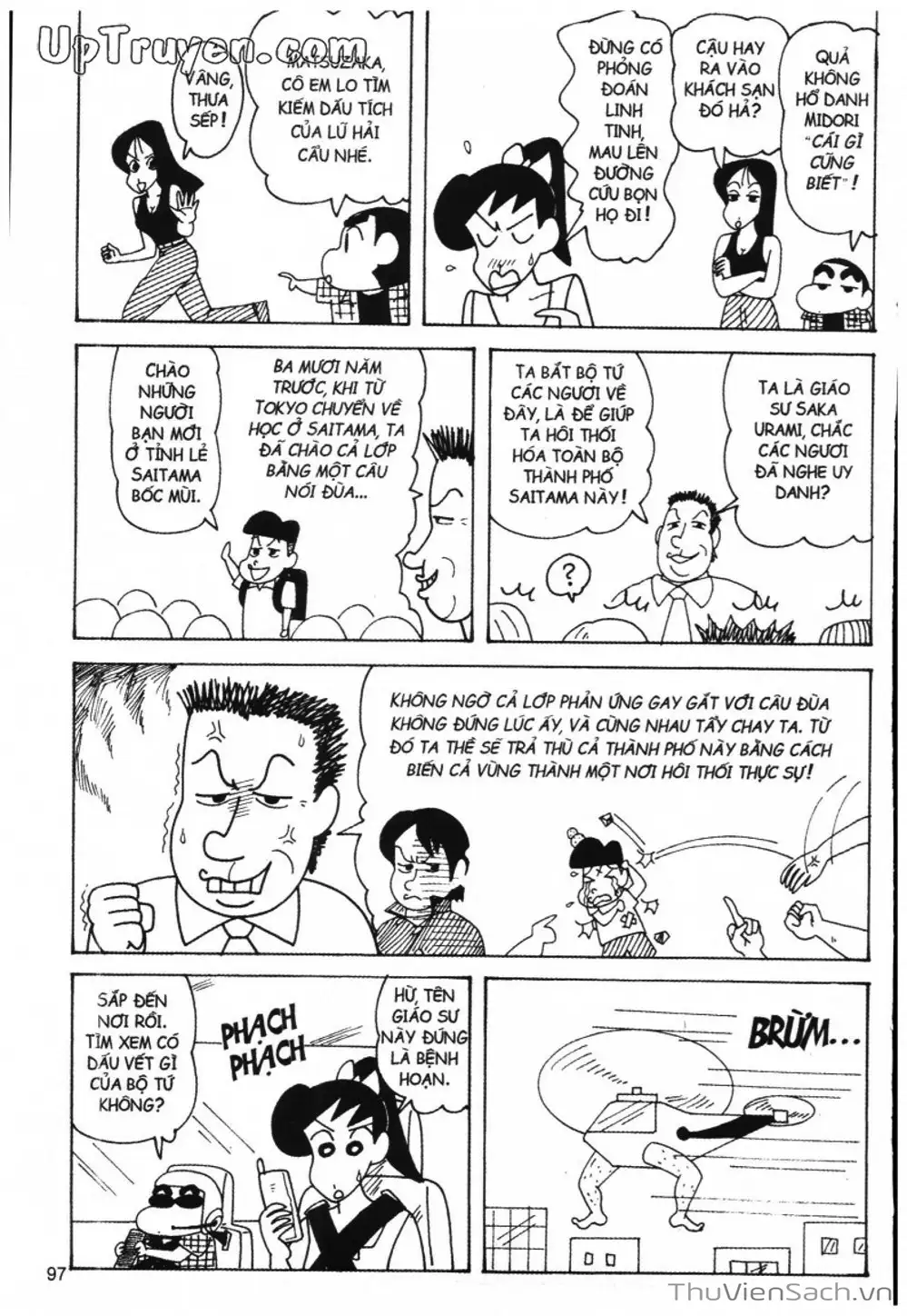 Truyện Tranh Shin - Cậu Bé Bút Chì trang 3