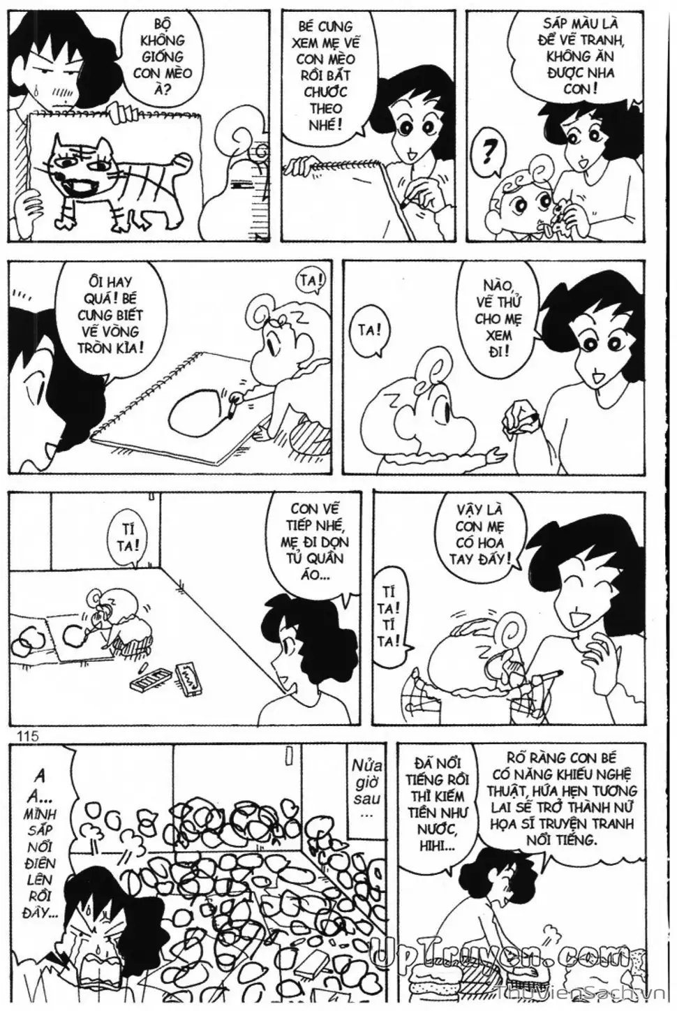 Truyện Tranh Shin - Cậu Bé Bút Chì trang 3