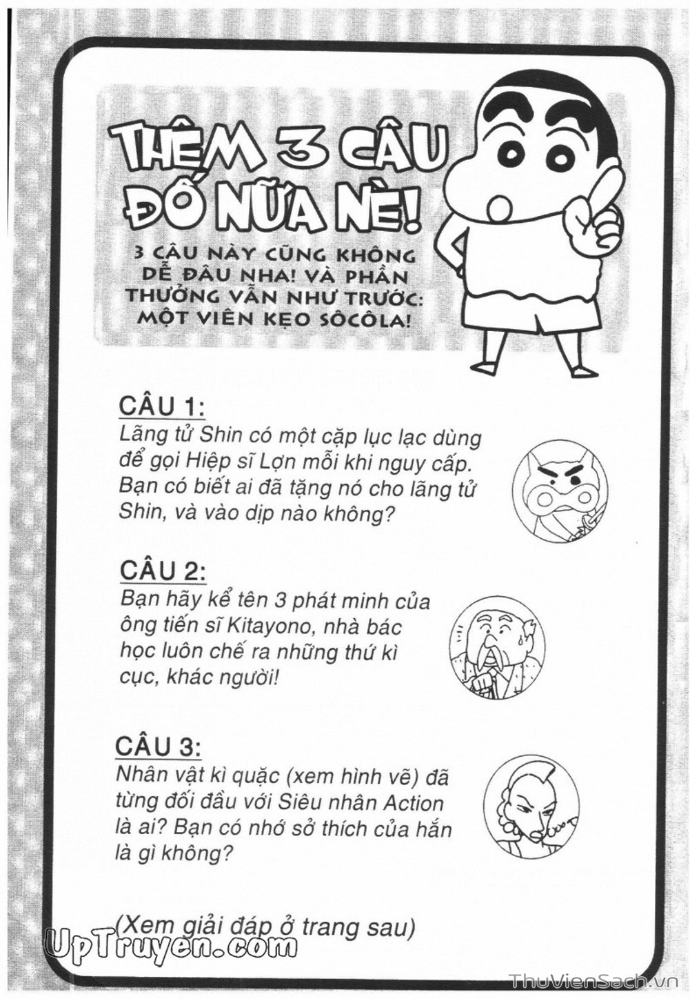 Truyện Tranh Shin - Cậu Bé Bút Chì trang 3