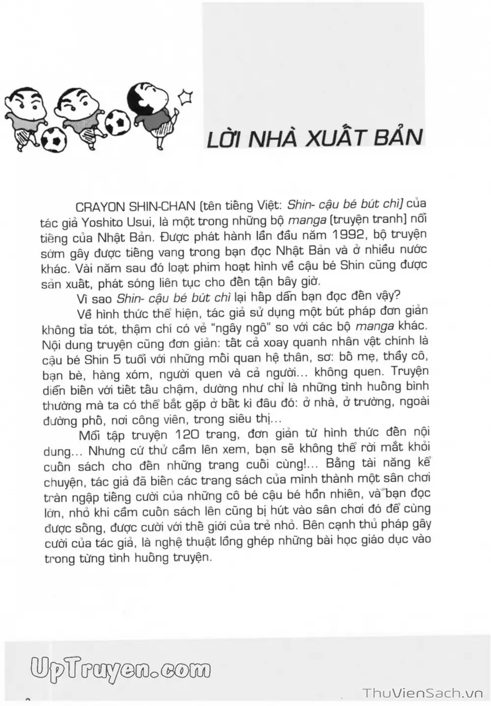 Truyện Tranh Shin - Cậu Bé Bút Chì trang 3