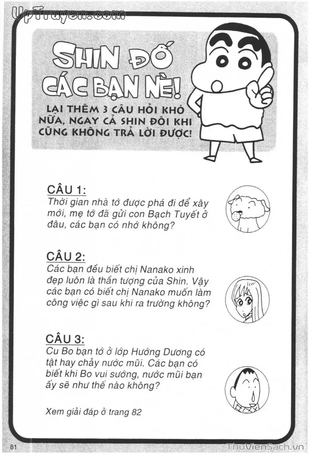 Truyện Tranh Shin - Cậu Bé Bút Chì trang 3