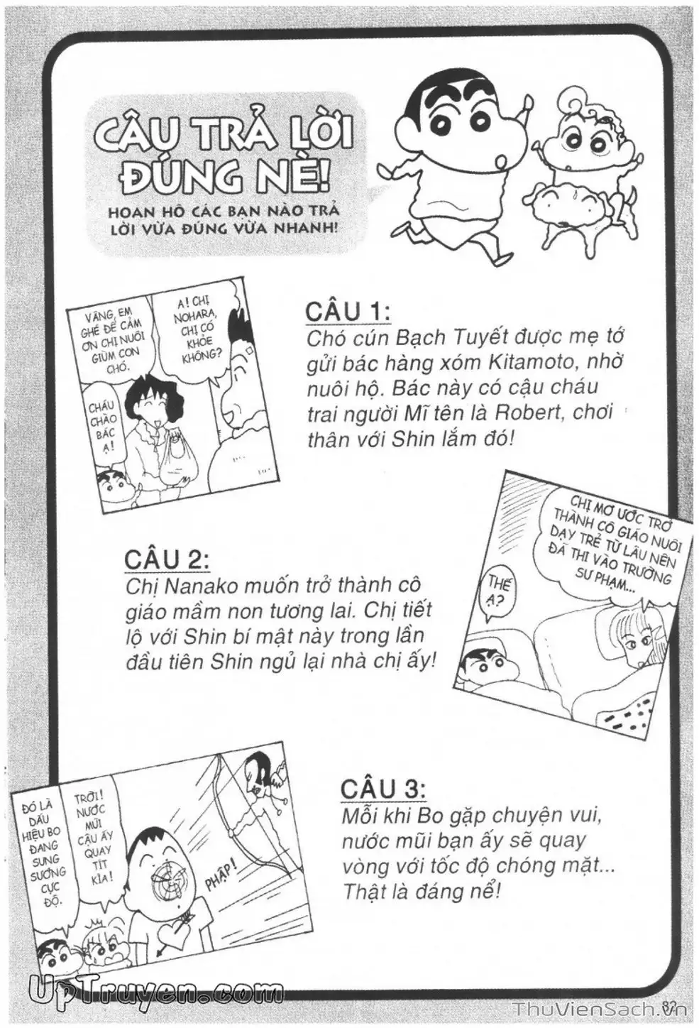 Truyện Tranh Shin - Cậu Bé Bút Chì trang 3