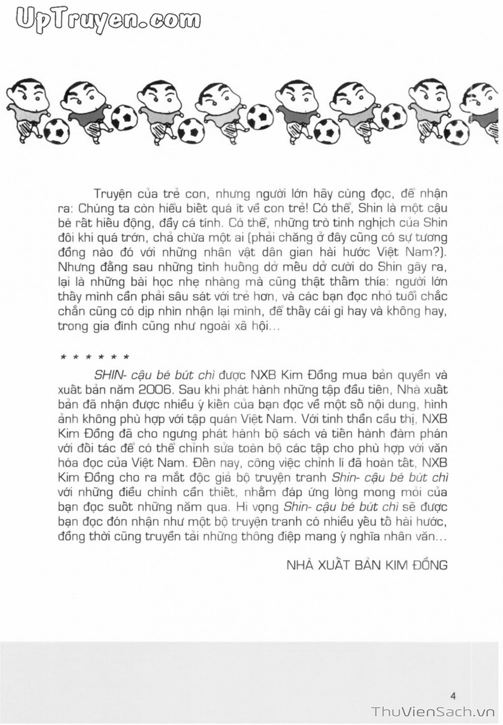 Truyện Tranh Shin - Cậu Bé Bút Chì trang 3