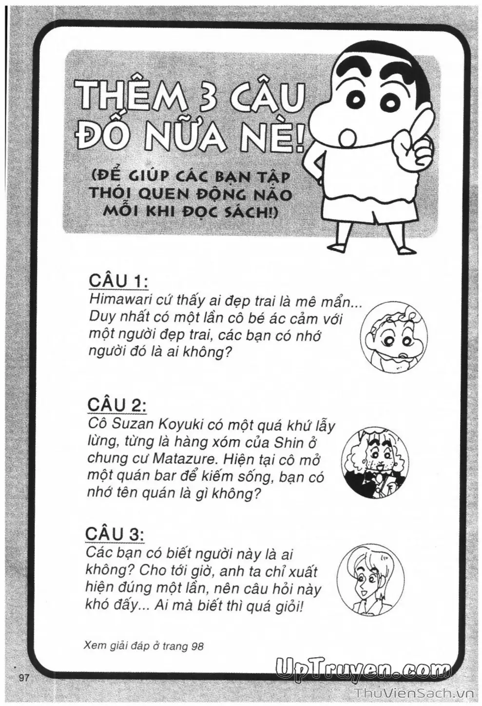 Truyện Tranh Shin - Cậu Bé Bút Chì trang 3