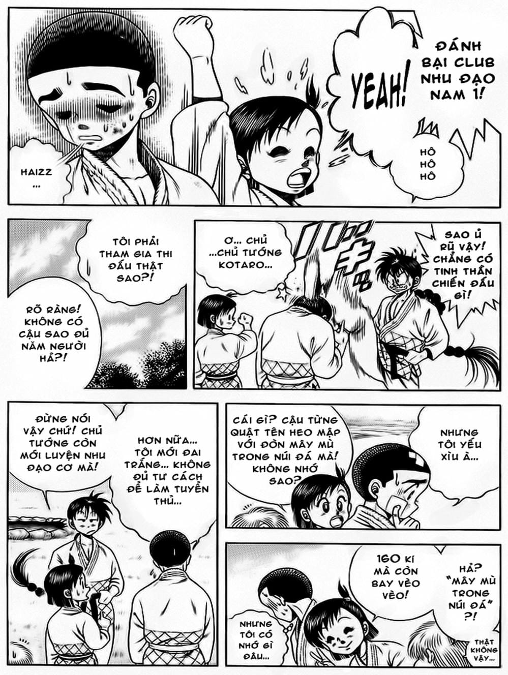 Truyện Tranh Đại Ca Đi Học Judo - Shin Kotaro Makaritoru! Juudouhen trang 5