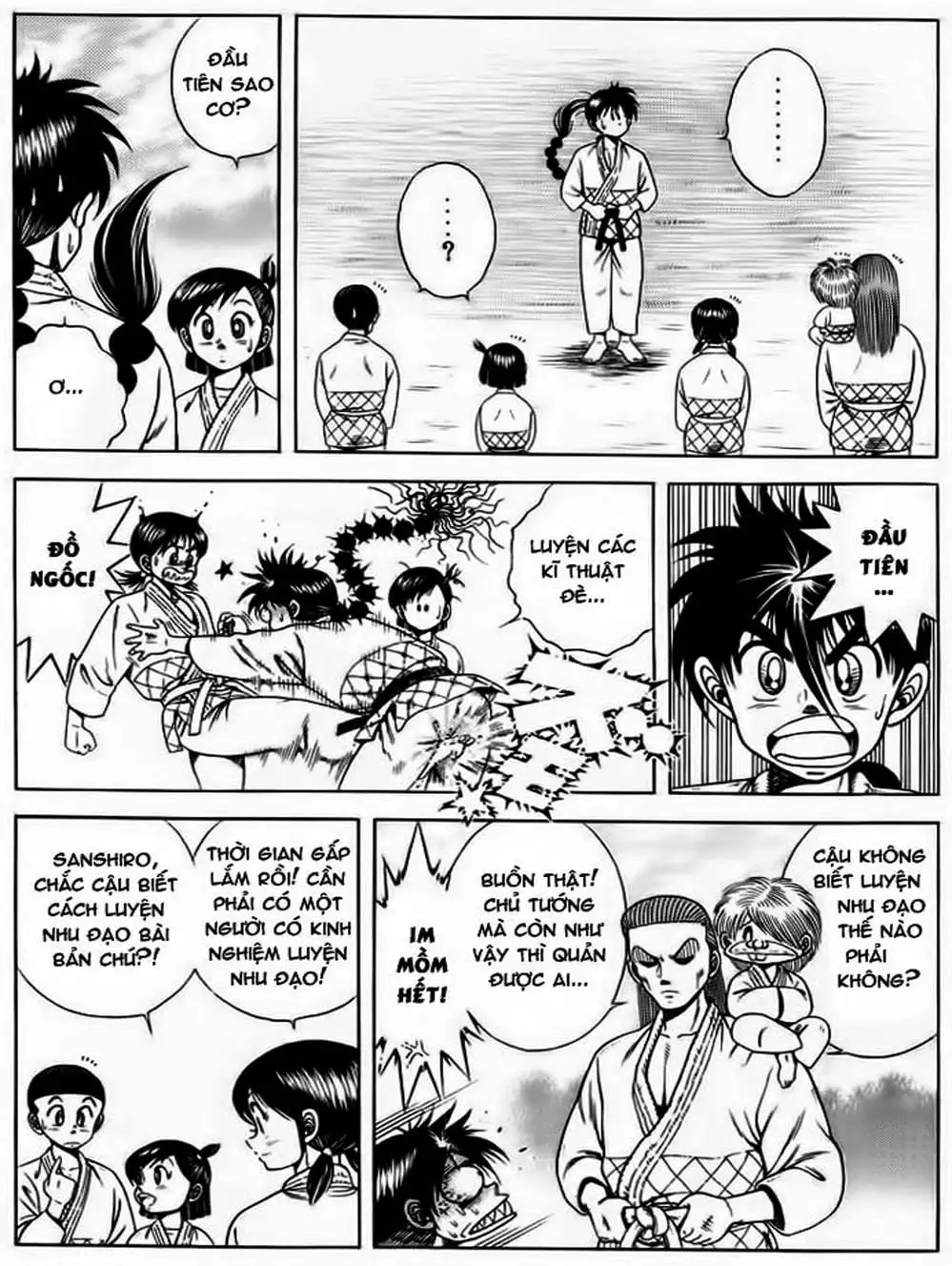 Truyện Tranh Đại Ca Đi Học Judo - Shin Kotaro Makaritoru! Juudouhen trang 5