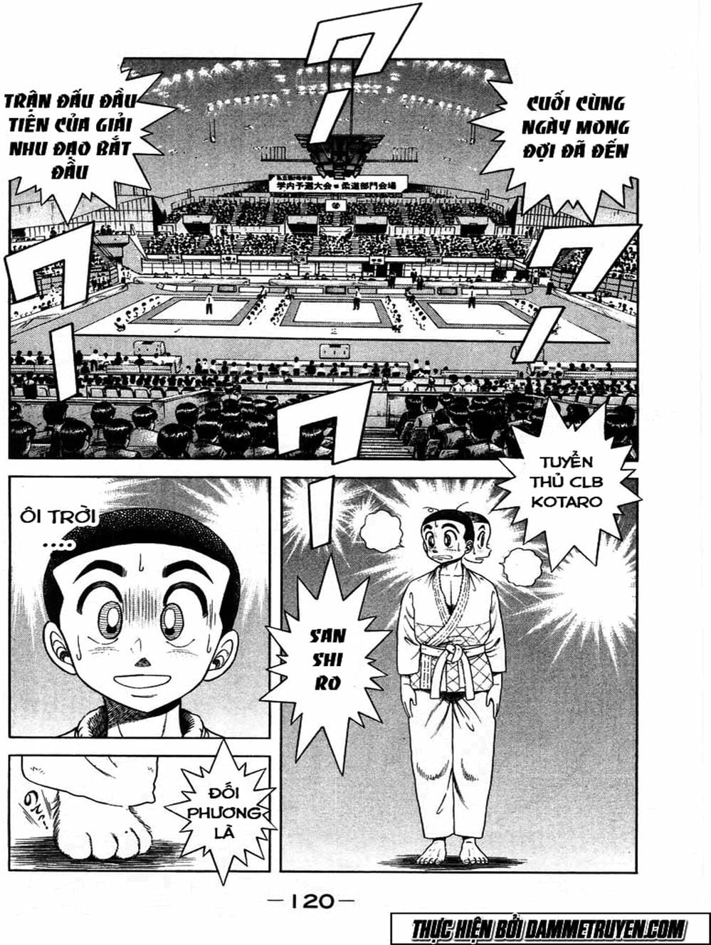 Truyện Tranh Đại Ca Đi Học Judo - Shin Kotaro Makaritoru! Juudouhen trang 5