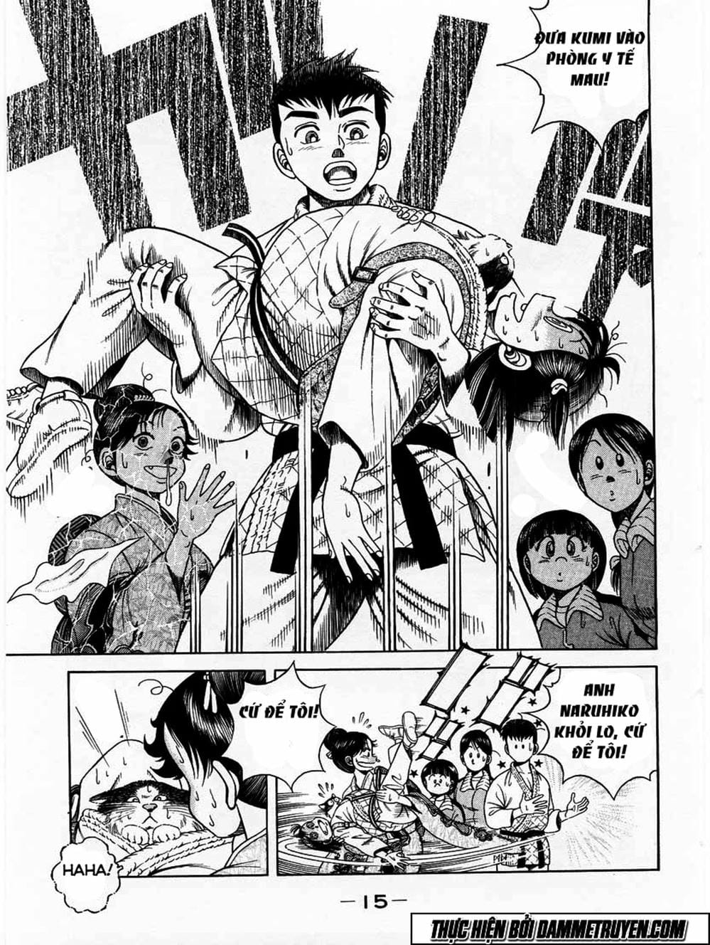 Truyện Tranh Đại Ca Đi Học Judo - Shin Kotaro Makaritoru! Juudouhen trang 5