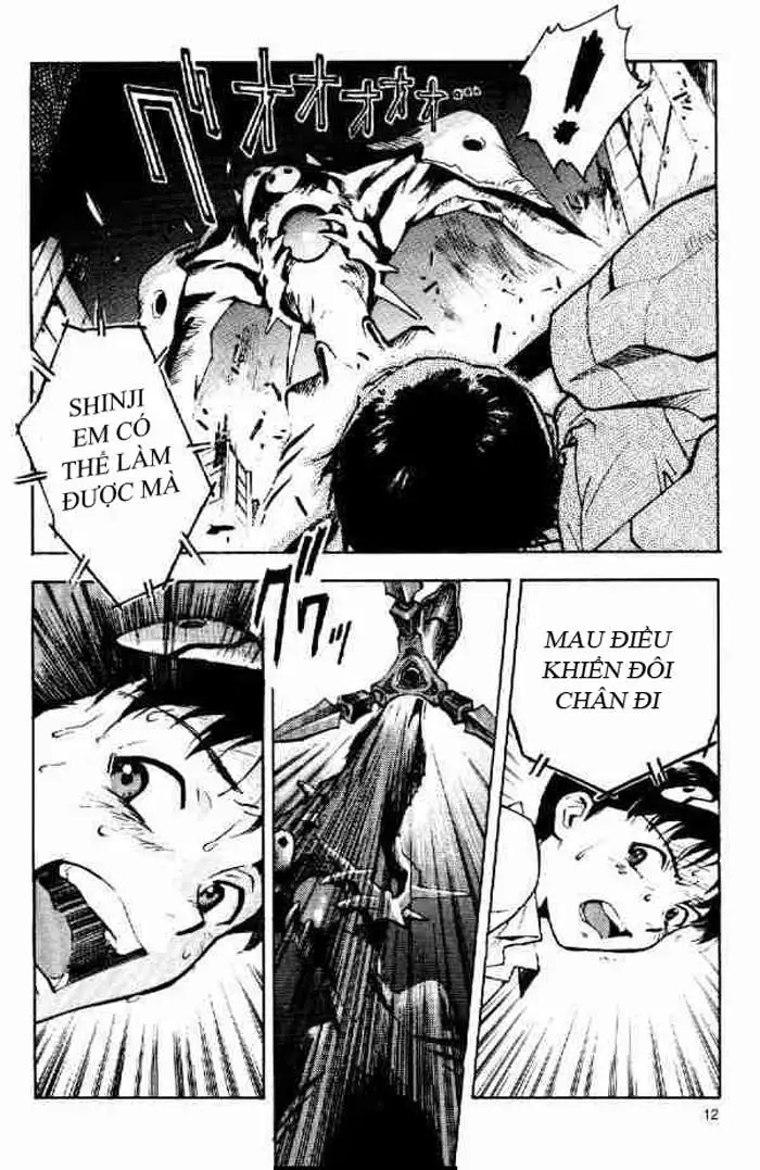 Truyện Tranh Đặc Nhiệm Không Gian - Shin Seiki Evangelion trang 11