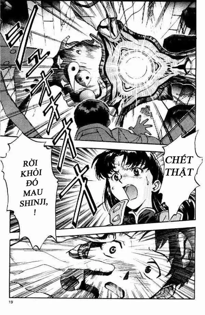 Truyện Tranh Đặc Nhiệm Không Gian - Shin Seiki Evangelion trang 11