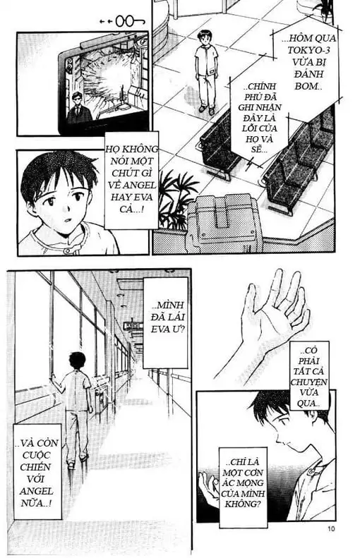 Truyện Tranh Đặc Nhiệm Không Gian - Shin Seiki Evangelion trang 11
