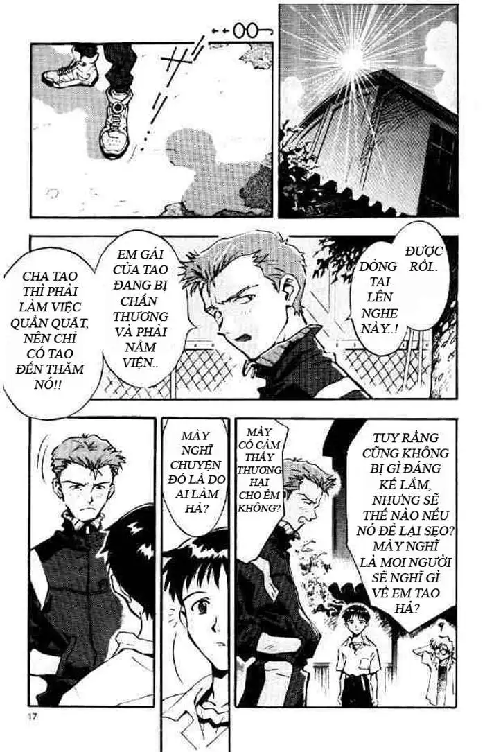 Truyện Tranh Đặc Nhiệm Không Gian - Shin Seiki Evangelion trang 11