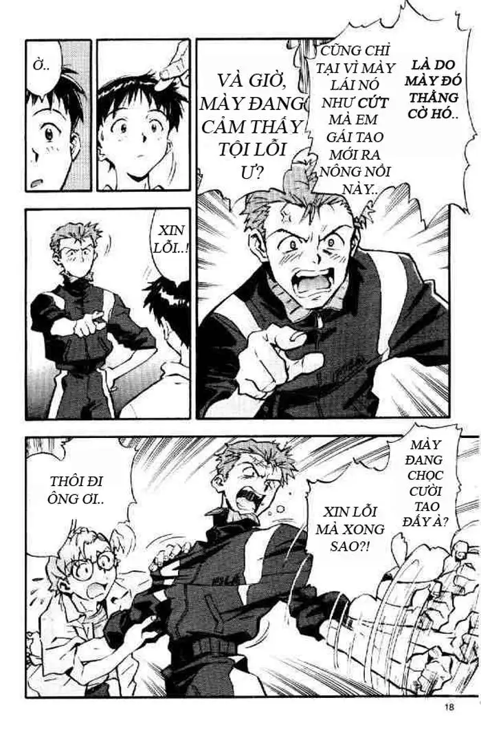 Truyện Tranh Đặc Nhiệm Không Gian - Shin Seiki Evangelion trang 11