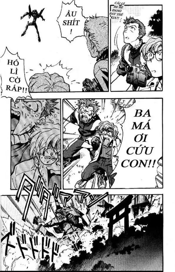 Truyện Tranh Đặc Nhiệm Không Gian - Shin Seiki Evangelion trang 11