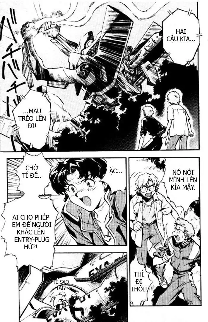 Truyện Tranh Đặc Nhiệm Không Gian - Shin Seiki Evangelion trang 11