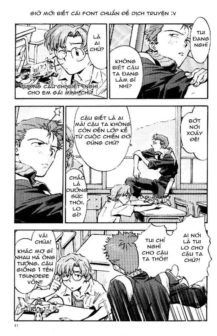 Truyện Tranh Đặc Nhiệm Không Gian - Shin Seiki Evangelion trang 11