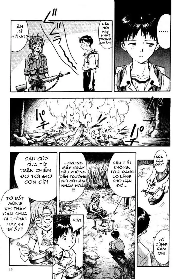 Truyện Tranh Đặc Nhiệm Không Gian - Shin Seiki Evangelion trang 11