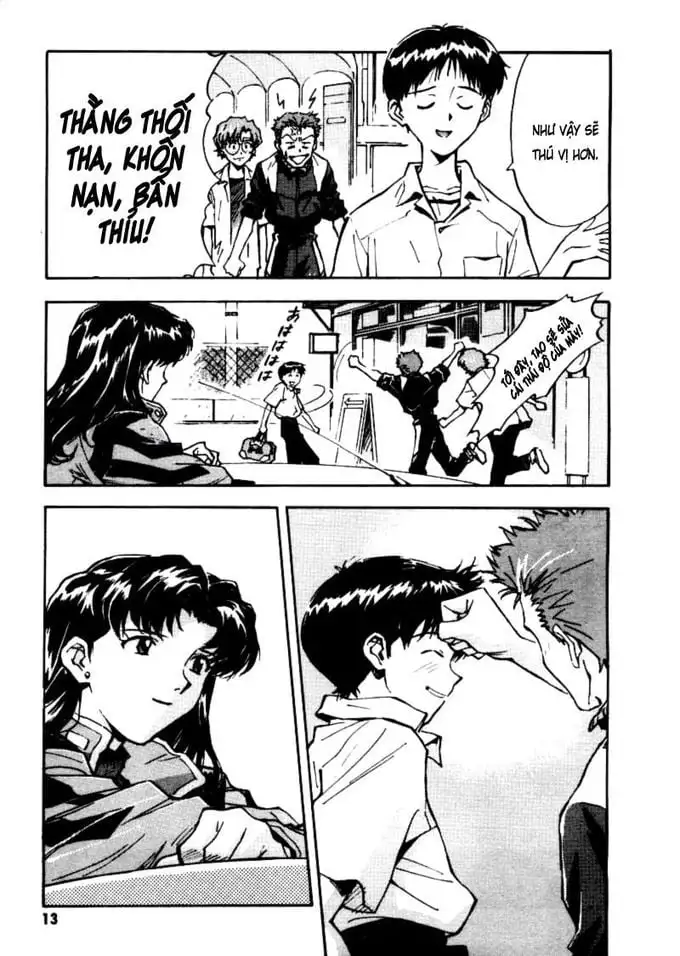 Truyện Tranh Đặc Nhiệm Không Gian - Shin Seiki Evangelion trang 11