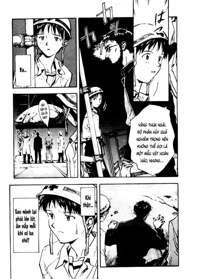 Truyện Tranh Đặc Nhiệm Không Gian - Shin Seiki Evangelion trang 11