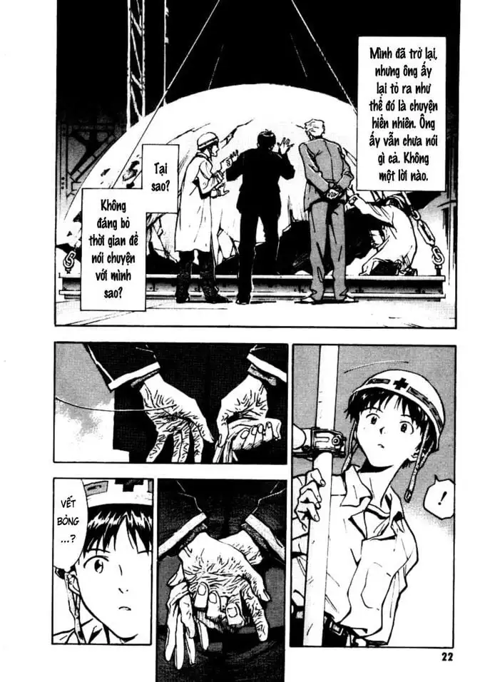 Truyện Tranh Đặc Nhiệm Không Gian - Shin Seiki Evangelion trang 11