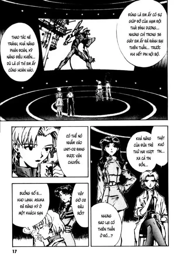 Truyện Tranh Đặc Nhiệm Không Gian - Shin Seiki Evangelion trang 11