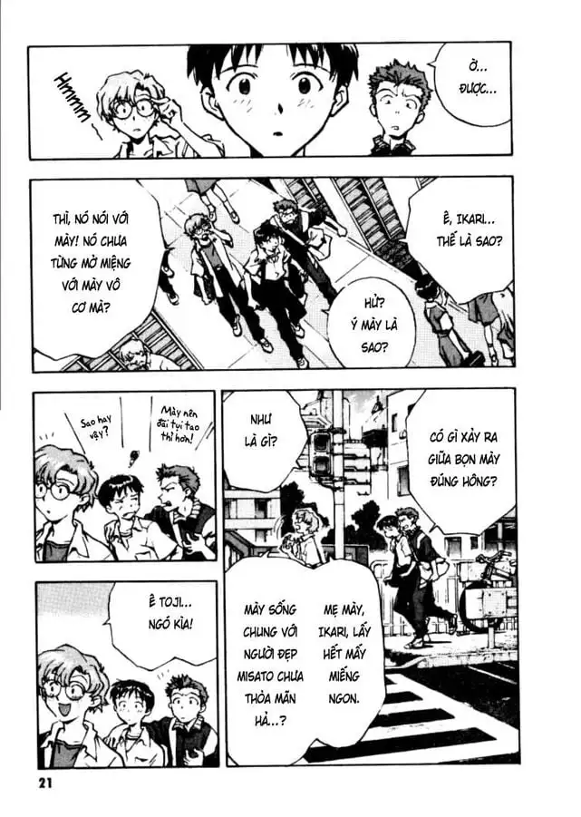 Truyện Tranh Đặc Nhiệm Không Gian - Shin Seiki Evangelion trang 11