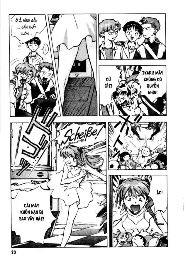 Truyện Tranh Đặc Nhiệm Không Gian - Shin Seiki Evangelion trang 11