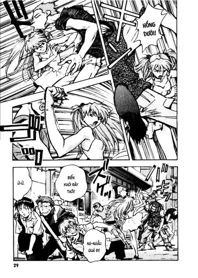 Truyện Tranh Đặc Nhiệm Không Gian - Shin Seiki Evangelion trang 11