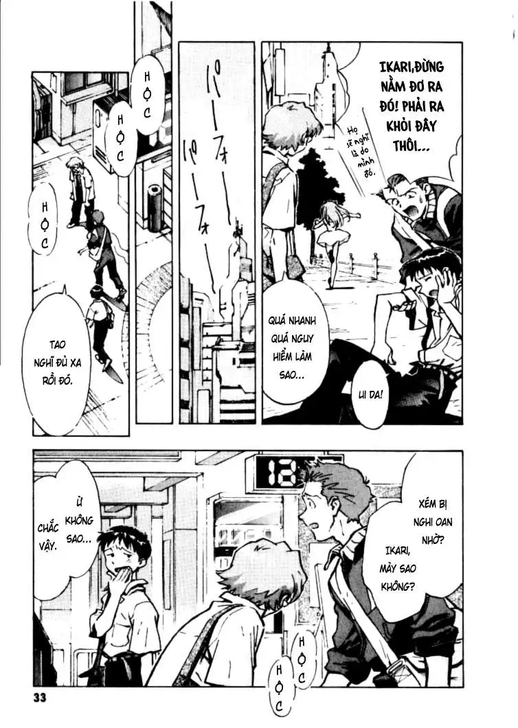 Truyện Tranh Đặc Nhiệm Không Gian - Shin Seiki Evangelion trang 11