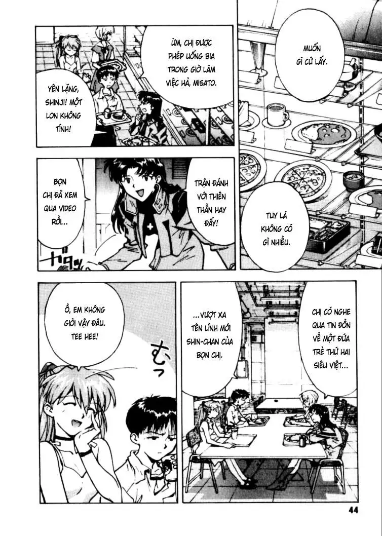 Truyện Tranh Đặc Nhiệm Không Gian - Shin Seiki Evangelion trang 11