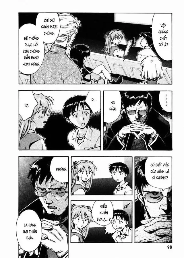Truyện Tranh Đặc Nhiệm Không Gian - Shin Seiki Evangelion trang 11