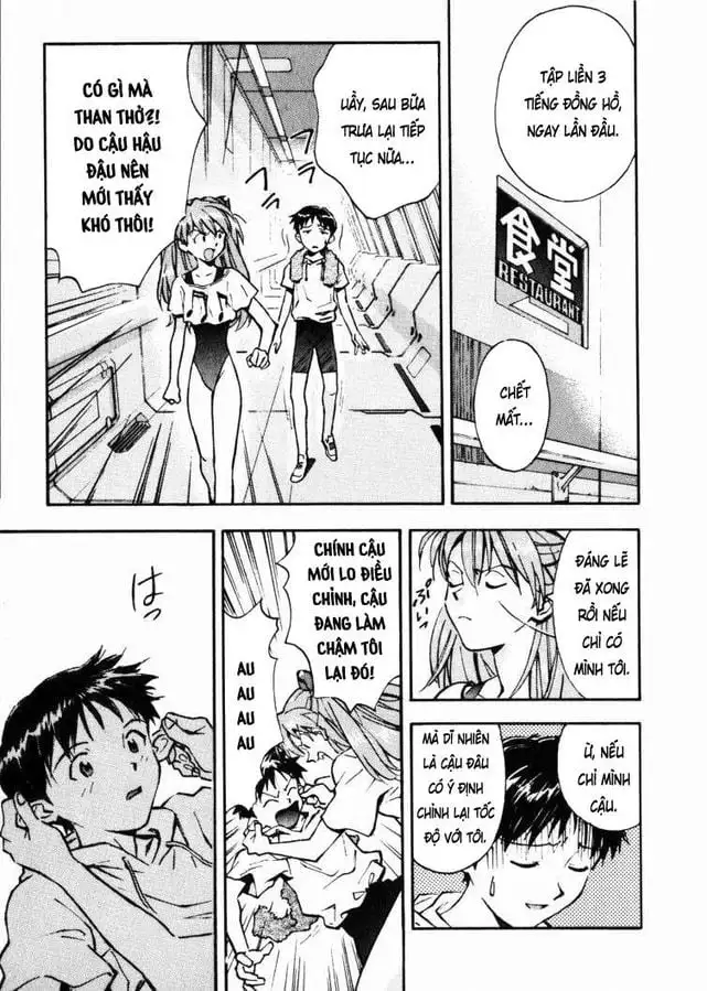 Truyện Tranh Đặc Nhiệm Không Gian - Shin Seiki Evangelion trang 11