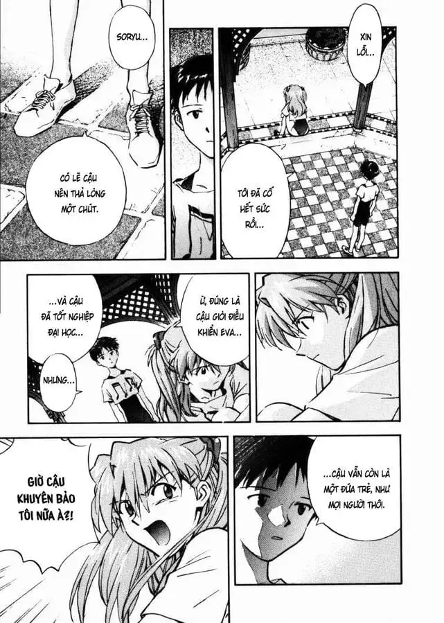 Truyện Tranh Đặc Nhiệm Không Gian - Shin Seiki Evangelion trang 11