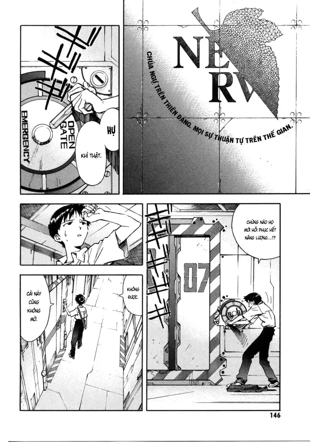 Truyện Tranh Đặc Nhiệm Không Gian - Shin Seiki Evangelion trang 11