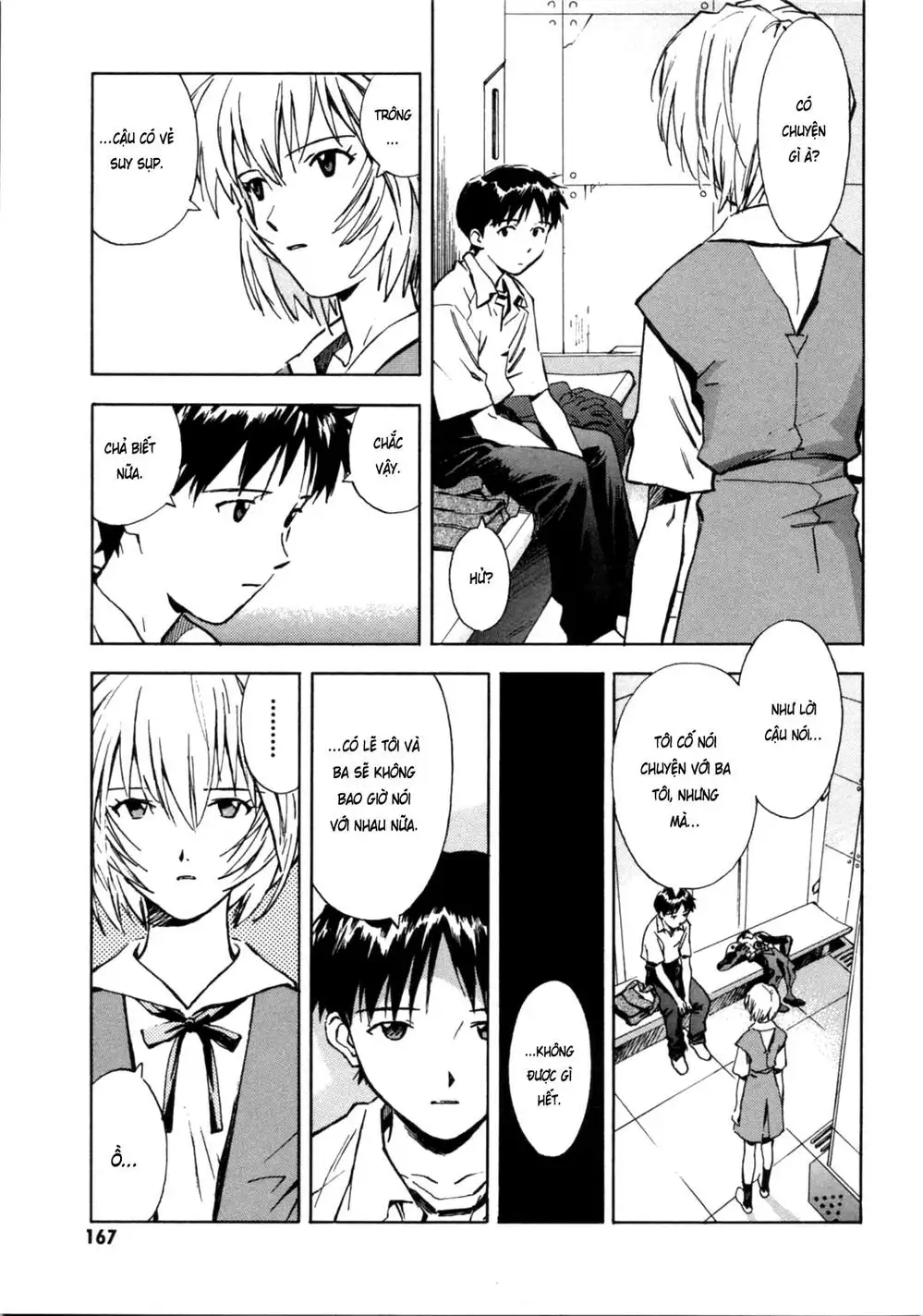 Truyện Tranh Đặc Nhiệm Không Gian - Shin Seiki Evangelion trang 11