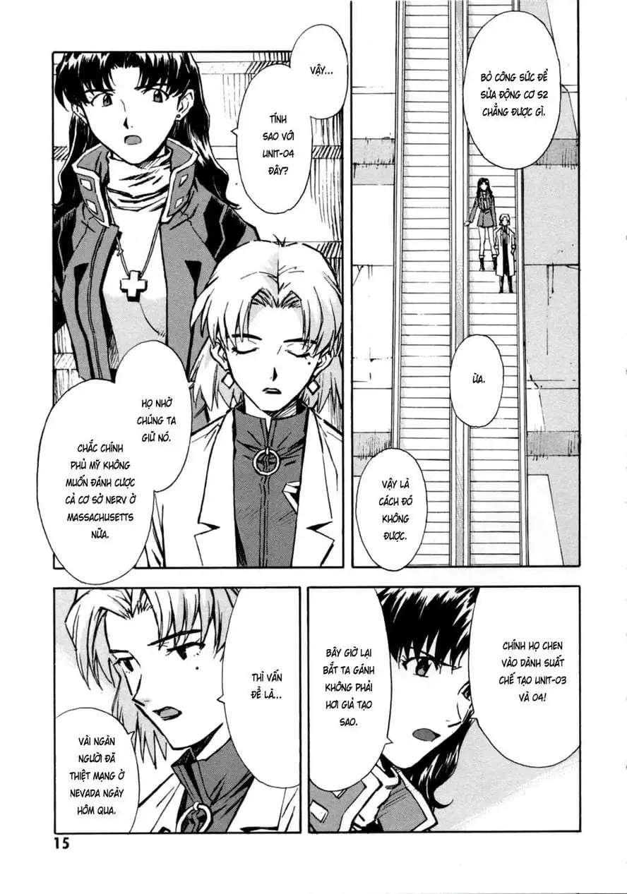 Truyện Tranh Đặc Nhiệm Không Gian - Shin Seiki Evangelion trang 11