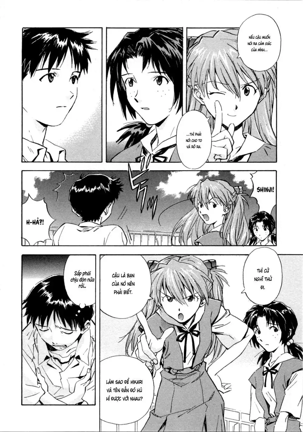 Truyện Tranh Đặc Nhiệm Không Gian - Shin Seiki Evangelion trang 11